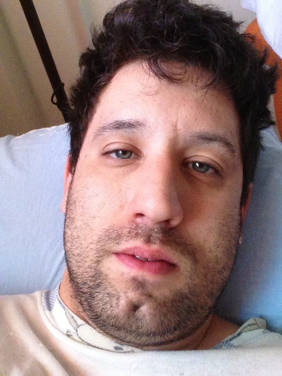 Antes — con sobrepeso e insomnio